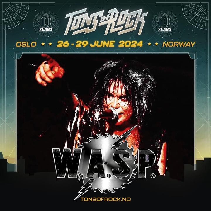 Wasp Tons Of Rock Oslo, Norway 27.06.24
