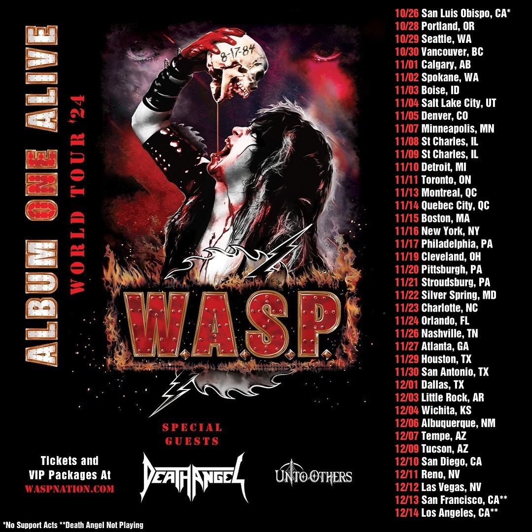 Wasp Us Tour 2024