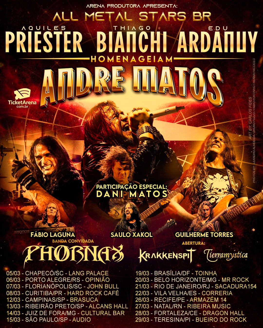 All Metal Stars Br Tour 