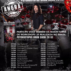 Aquiles Priester Poster Clinic Tour 2018