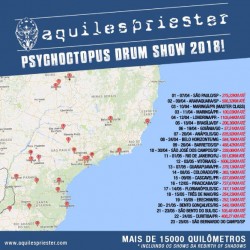 Aquiles Priester Route Drum Clinics 2018