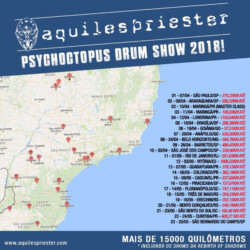 Aquiles Priester Route Drum Clinics 2018
